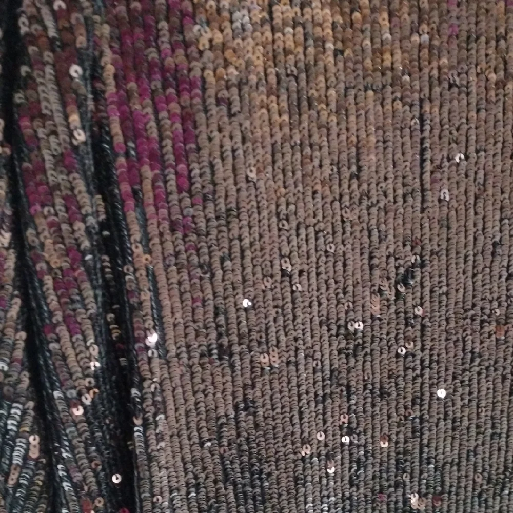 Express Sequin Open Front Boyfriend Blazer, Fully Lined, Size XL 16/18 - Picture 11 of 16